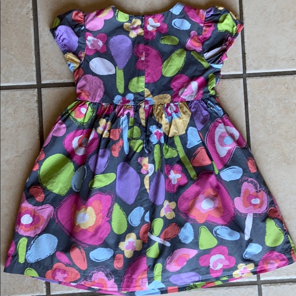 Hanna Andersson Color POP Dress 90 3T - Picture 3 of 6